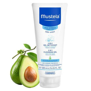 Mustela 2 in 1 Cleansing Gel 6.76 oz - Shop at The Pump Station and Nurtury