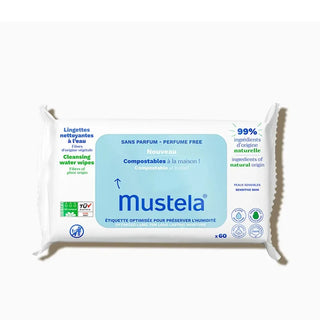 Mustela Compostable Cleansing Wipes - 1