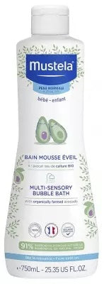 Mustela Multi-Sensory Bubble Bath 200ml - Shop at The Pump Station and Nurtury