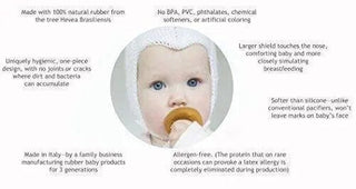 Natursutten All Natural Rounded Pacifier - Shop at The Pump Station and Nurtury