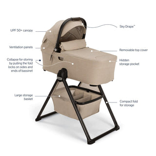 Nuna Demi Next Bassinet + Stand - Shop at The Pump Station and Nurtury