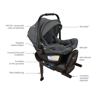 Nuna Pipa Aire RX Infant Car Seat + RELX Base - Shop at The Pump Station and Nurtury