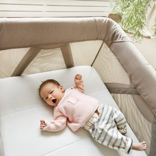 Nuna Sena Aire Playard with Zip-Off Bassinet - Shop at The Pump Station and Nurtury