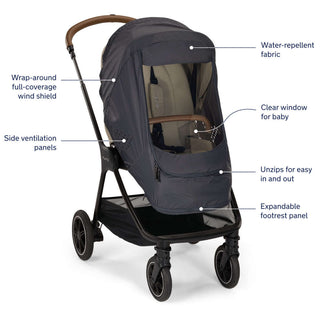 Nuna Stroller Wind Cover - Shop at The Pump Station and Nurtury