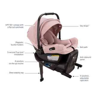 Nuna Triv Next + Pipa Aire RX Travel System | Thistle Collection - Shop at The Pump Station and Nurtury