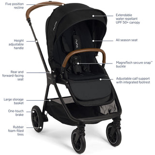 Nuna Triv Next Stroller + Pipa Urbn Travel System - Shop at The Pump Station and Nurtury