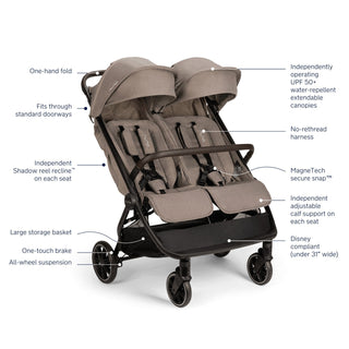 Nuna Trvl Dubl Stroller - Shop at The Pump Station and Nurtury