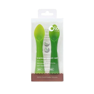 Olababy® Baby Training Spoon 2-Pack - Shop at The Pump Station and Nurtury