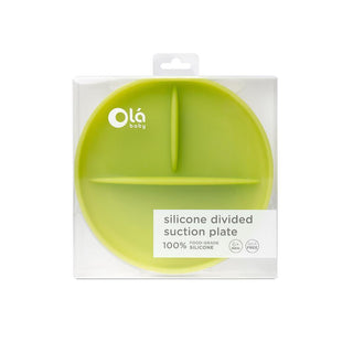 Olababy® Silicone Divided Suction Plate - Shop at The Pump Station and Nurtury