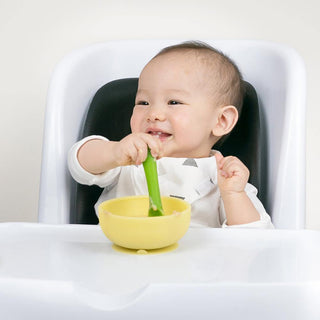 Olababy® Silicone Suction Bowl with Lid - Shop at The Pump Station and Nurtury