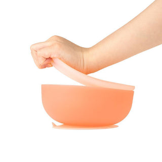 Olababy® Silicone Suction Bowl with Lid - Shop at The Pump Station and Nurtury