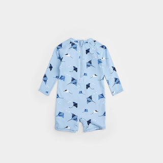 Petit Lem Baby Boy Swim Romper Knit S2 - Shop at The Pump Station and Nurtury