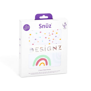 Snüz Twin Pack Sheets - Crib - Shop at The Pump Station and Nurtury