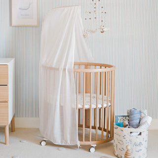 Stokke Sleepi Mini Fitted Sheet by Pehr V3 - Shop at The Pump Station and Nurtury