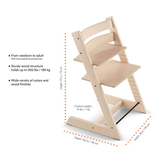 Stokke Tripp Trapp Chair Oak - Shop at The Pump Station and Nurtury