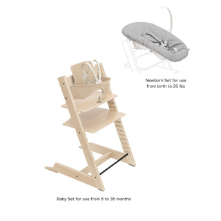 Stokke Tripp Trapp High Chair² with Newborn Set - Shop at The Pump Station and Nurtury