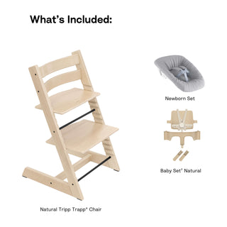 Stokke Tripp Trapp High Chair² with Newborn Set - Shop at The Pump Station and Nurtury