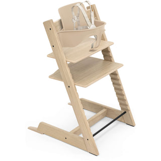 Stokke Tripp Trapp High Chair² Oak with Cushion and Stokke Tray - Shop at The Pump Station and Nurtury