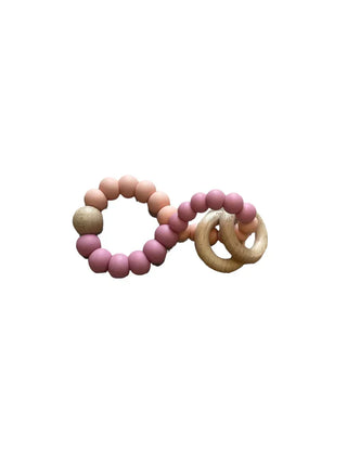 Three Hearts Hudson Teething Rattle - Shop at The Pump Station and Nurtury