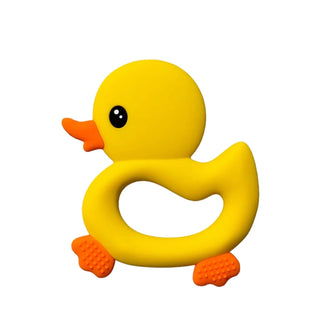 Three Hearts Silicone Ducky Teether - Shop at The Pump Station and Nurtury