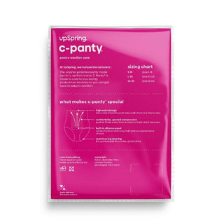 Upspring C-Panty C-Section Recovery High Waist Underwear - Shop at The Pump Station and Nurtury