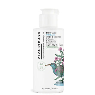 VIVAIODAYS Fragrance Free Saponaria No-Tears Wash & Shampoo - Shop at The Pump Station and Nurtury