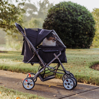 Wonderfold Folding Pet Stroller with Zipperless Entry & Reversible Handle Bar - Shop at The Pump Station and Nurtury