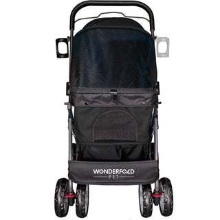 Wonderfold Folding Pet Stroller with Zipperless Entry & Reversible Handle Bar - Shop at The Pump Station and Nurtury