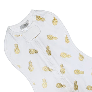 Woombie Gold Pineapple Swaddle - Shop at The Pump Station and Nurtury