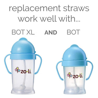 Zoli BOT Replacement Straws - Shop at The Pump Station and Nurtury